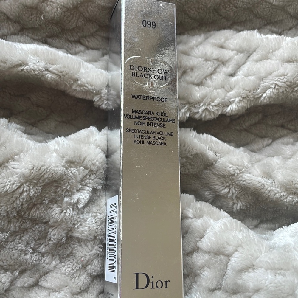 Dior Diorshow black out waterproof mascara in kohl black